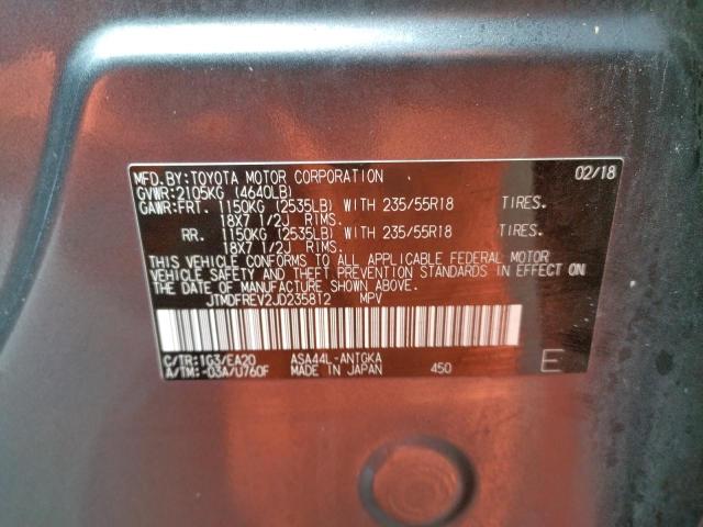 2018 TOYOTA RAV4 LIMIT JTMDFREV2JD235812