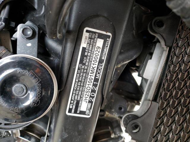 2021 HONDA CRF1100 D JH2SD1001MK100029