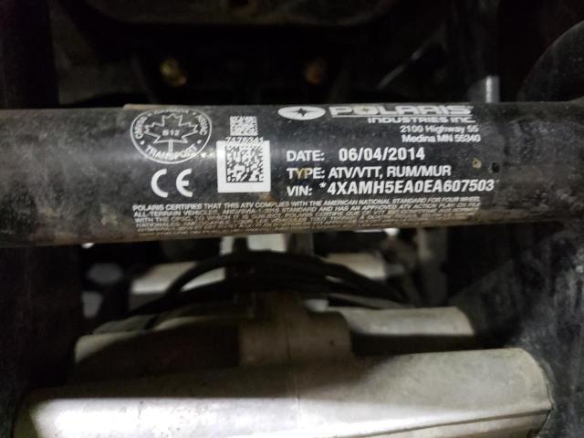 2014 POLARIS SPORT AXAMH5EA0EA607503