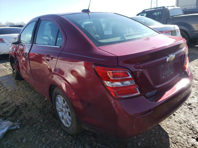 2017 CHEVROLET SONIC LT 1G1JD5SG7H4142486