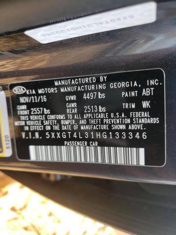 2017 KIA OPTIMA LX 5XXGT4L31HG133346