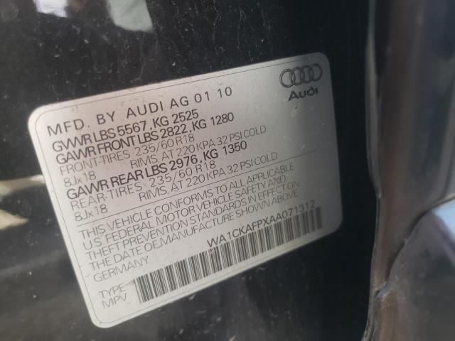 WA1CKAFPXAA071312 Audi Q5 Premium 2010. Фото: 9