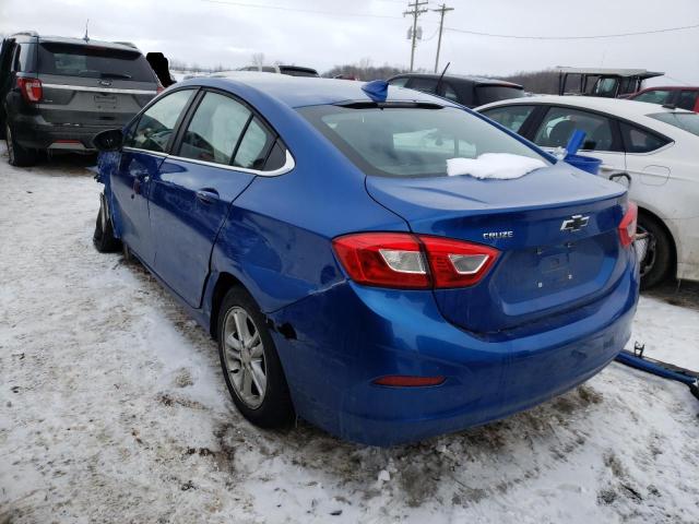1G1BE5SM7J7122489 Chevrolet Cruze Lt 2018. Фото: 2