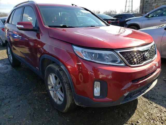 Salvage cars for sale from Copart Windsor, NJ: 2014 KIA Sorento LX