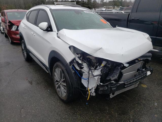 Salvage cars for sale from Copart Exeter, RI: 2020 Hyundai Tucson Limited