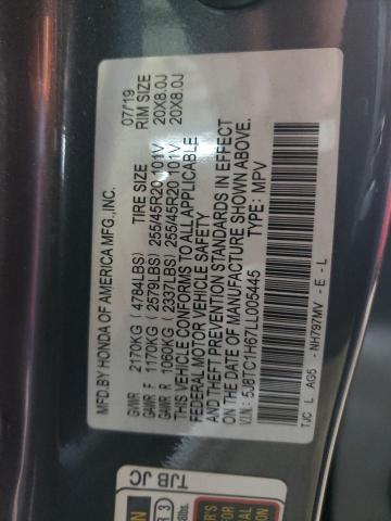 2020 ACURA RDX A-SPEC 5J8TC1H67LL005445