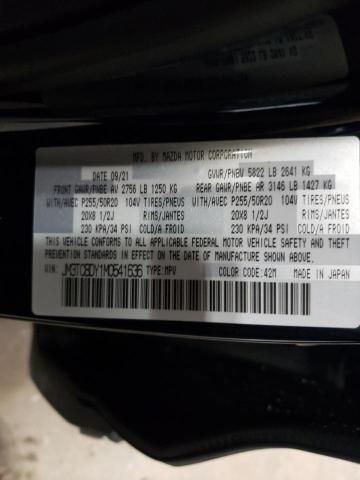2021 MAZDA CX-9 GRAND JM3TCBDY1M0541636