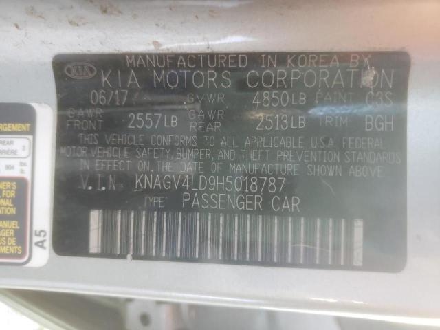 2017 KIA OPTIMA PLU KNAGV4LD9H5018787