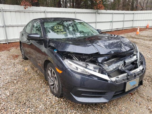 Salvage cars for sale from Copart Knightdale, NC: 2018 Honda Civic EX