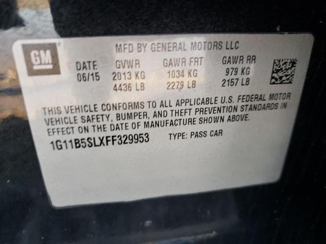 2015 CHEVROLET MALIBU LS 1G11B5SLXFF329953