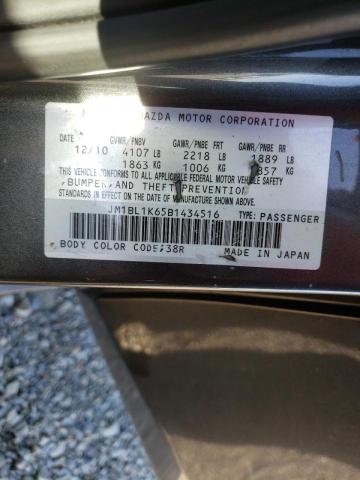 2011 MAZDA 3 S - JM1BL1K65B1434516
