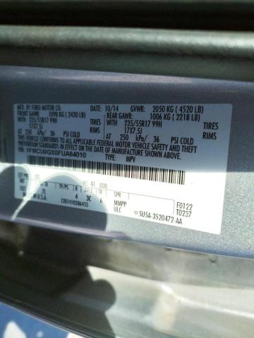 2015 FORD ESCAPE SE 1FMCU0GX0FUA64010