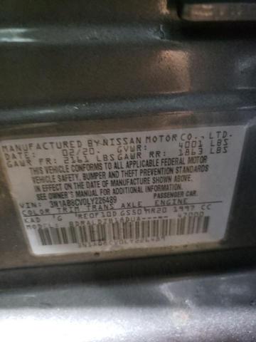 2020 NISSAN SENTRA SV 3N1AB8CV0LY226489