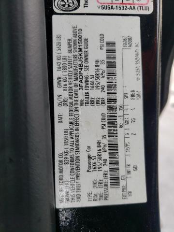 2019 FORD FIESTA SE 3FADP4BJ5KM150010