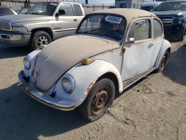 VOLKSWAGEN BEETLE 1970 WHITE Photo 2