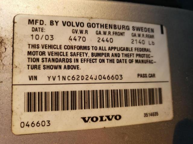2021 VOLVO 142 YV1NC62D24J046603