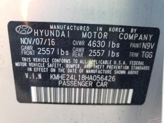 2017 HYUNDAI SONATA HYB - KMHE24L18HA056426