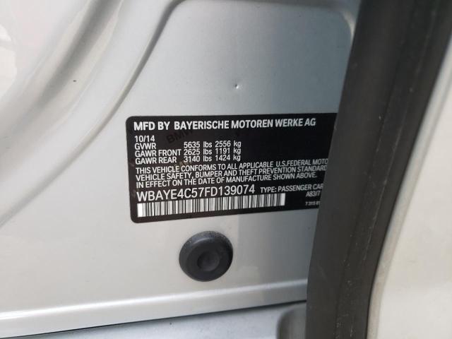 2015 BMW 740 LI WBAYE4C57FD139074