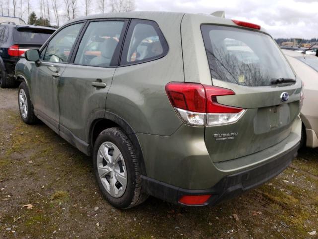 2019 SUBARU FORESTER JF2SKAAC7KH519800