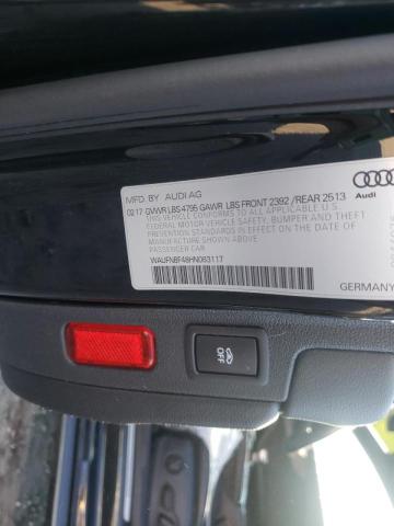 2017 AUDI A4 PRESTIG WAUFNBF48HN063117