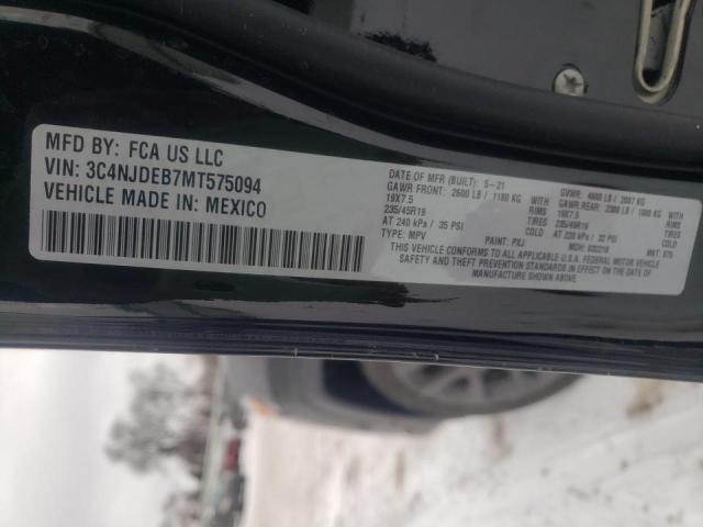2021 JEEP COMPASS 80 3C4NJDEB7MT575094