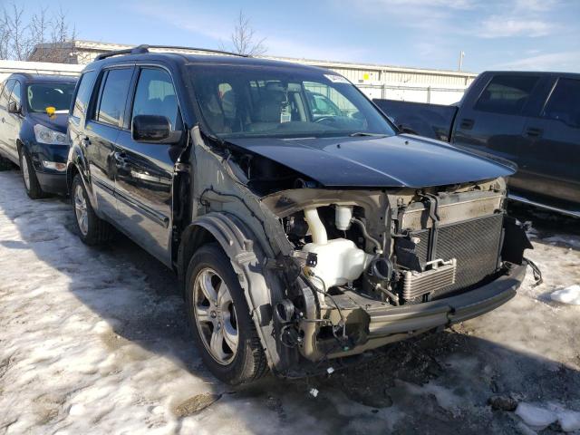 Lot #2470967835 2013 HONDA PILOT EXL salvage car