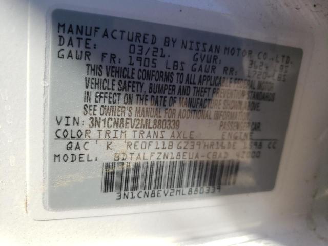 2021 NISSAN 200SX SE-R 3N1CN8EV2ML880339
