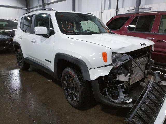 Salvage cars for sale at Ham Lake, MN auction: 2020 Jeep Renegade L