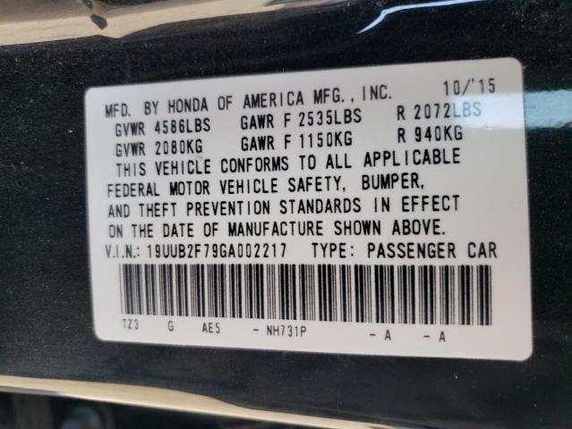 2016 ACURA TLX ADVANC 19UUB2F79GA002217