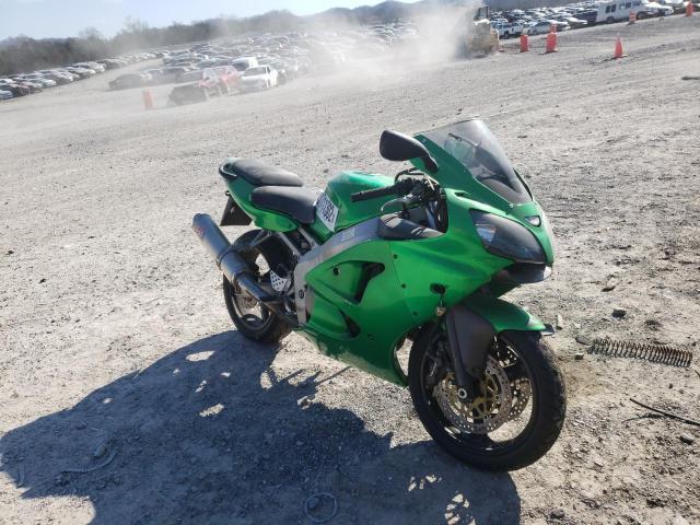 Salvage cars for sale from Copart Madisonville, TN: 2002 Kawasaki ZX600 J1