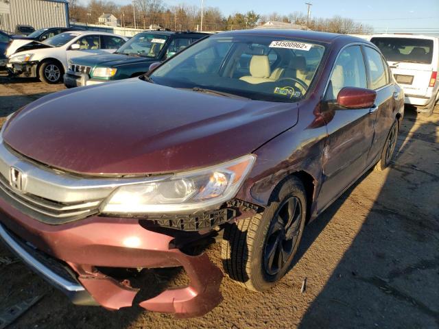 2016 HONDA ACCORD LX 1HGCR2F36GA085206