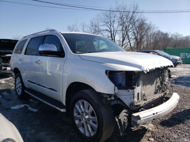 Salvage cars for sale at Marlboro, NY auction: 2021 Toyota Sequoia PL