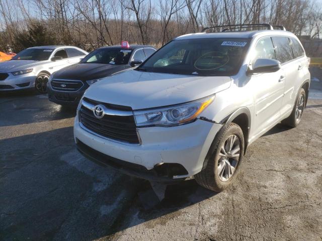 VIN 5TDKKRFH4ES037173 2014 TOYOTA HIGHLANDER no.2