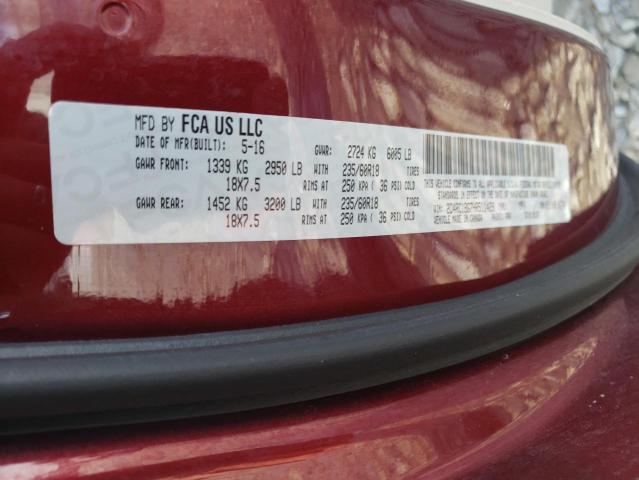 2C4RC1BG7HR511429 Chrysler Pacifica T 2017. Фото: 9