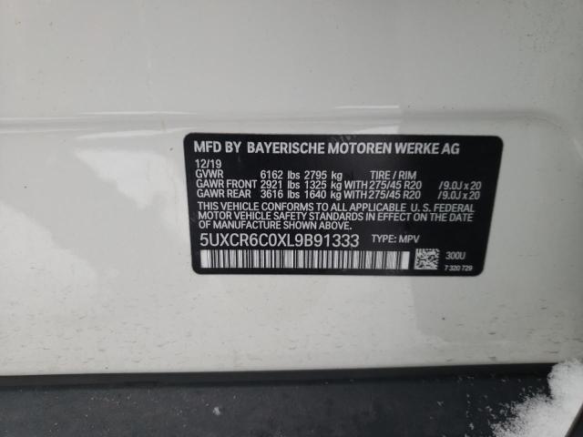 5UXCR6C0XL9B91333 BMW X5