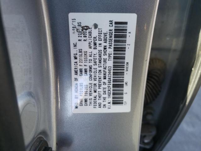 1HGCR2F58GA034453 Honda Accord Spo 2016. Фото: 9