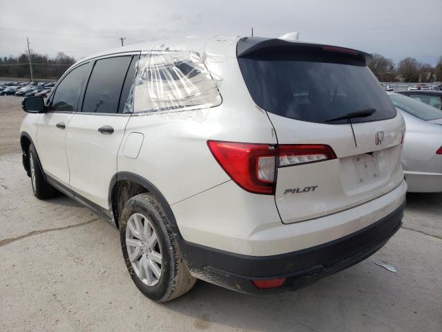 2019 HONDA PILOT LX 5FNYF5H12KB038037