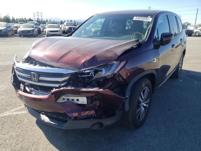 5FNYF5H67HB037745 Honda Pilot Exl 2017. Фото: 1