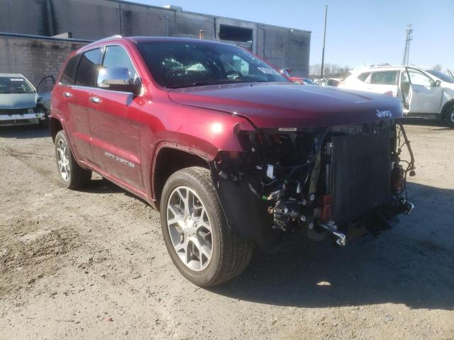 Salvage cars for sale from Copart Fredericksburg, VA: 2020 Jeep Grand Cherokee