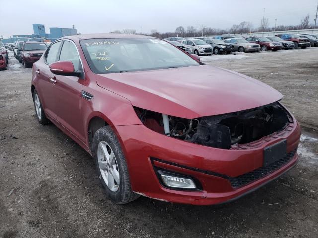 5XXGM4A74EG265452 Kia Optima Lx 2014