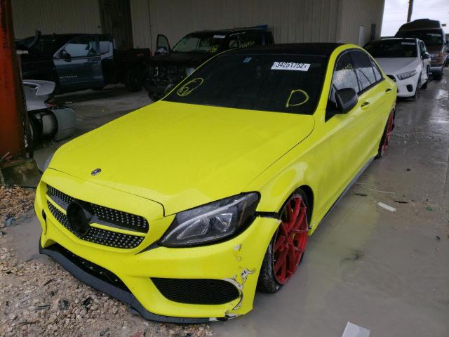 2015 MERCEDES-BENZ C 400 4MAT 55SWF6GB3FU028189