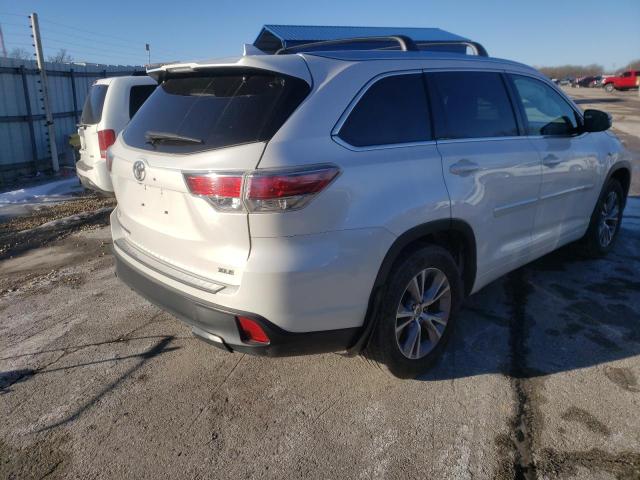 VIN 5TDKKRFH4ES037173 2014 TOYOTA HIGHLANDER no.4