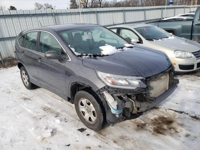Salvage cars for sale from Copart Albany, NY: 2016 Honda CR-V LX