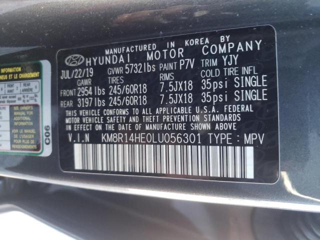 2020 HYUNDAI PALISADE S KM8R14HE0LU056301