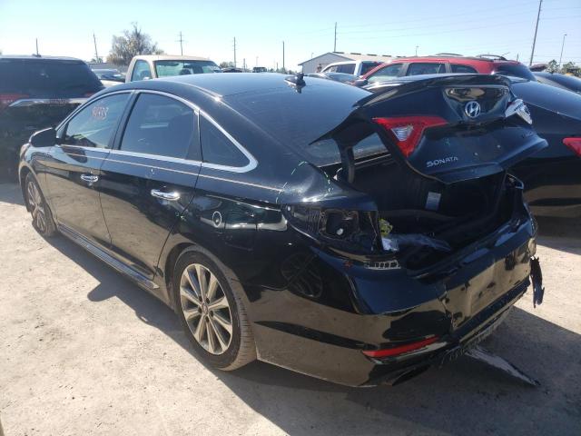 5NPE34AF5HH585437 Hyundai Sonata Spo 2017. Фото: 2