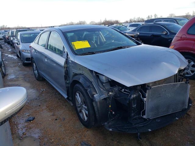 Salvage cars for sale at Bridgeton, MO auction: 2017 Hyundai Sonata SE