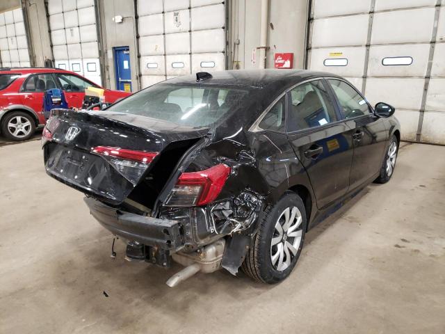 2022 HONDA CIVIC LX 2HGFE2F24NH507505