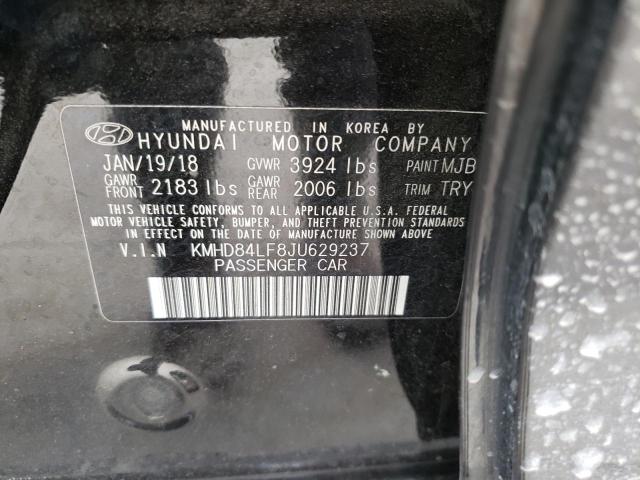 2018 HYUNDAI ELANTRA SE KMHD84LF8JU629237