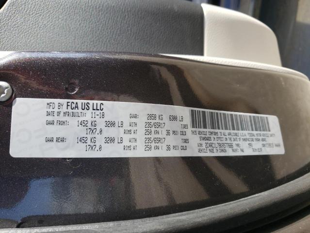 2019 CHRYSLER PACIFICA H 2C4RC1L78KR577686