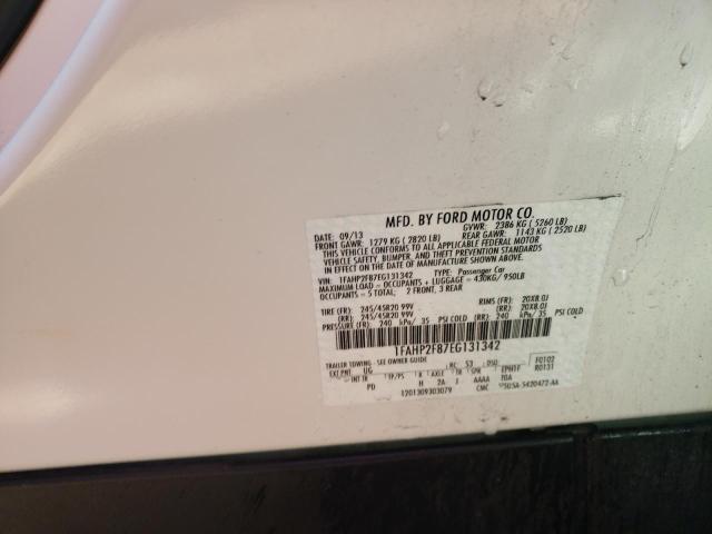 1FAHP2F87EG131342 Ford Taurus Lim 2014. Фото: 9